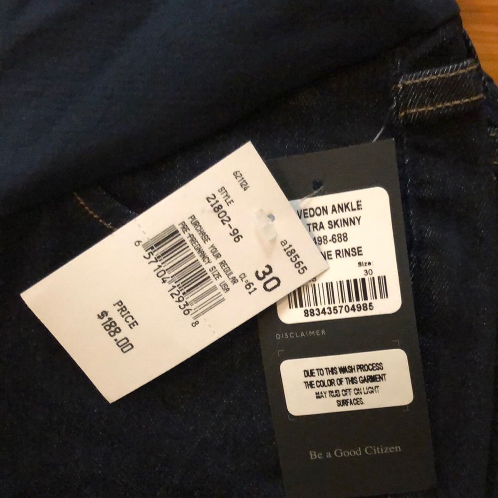 Citizens of Humanity Maternity Jeans - Picture 3 of 12